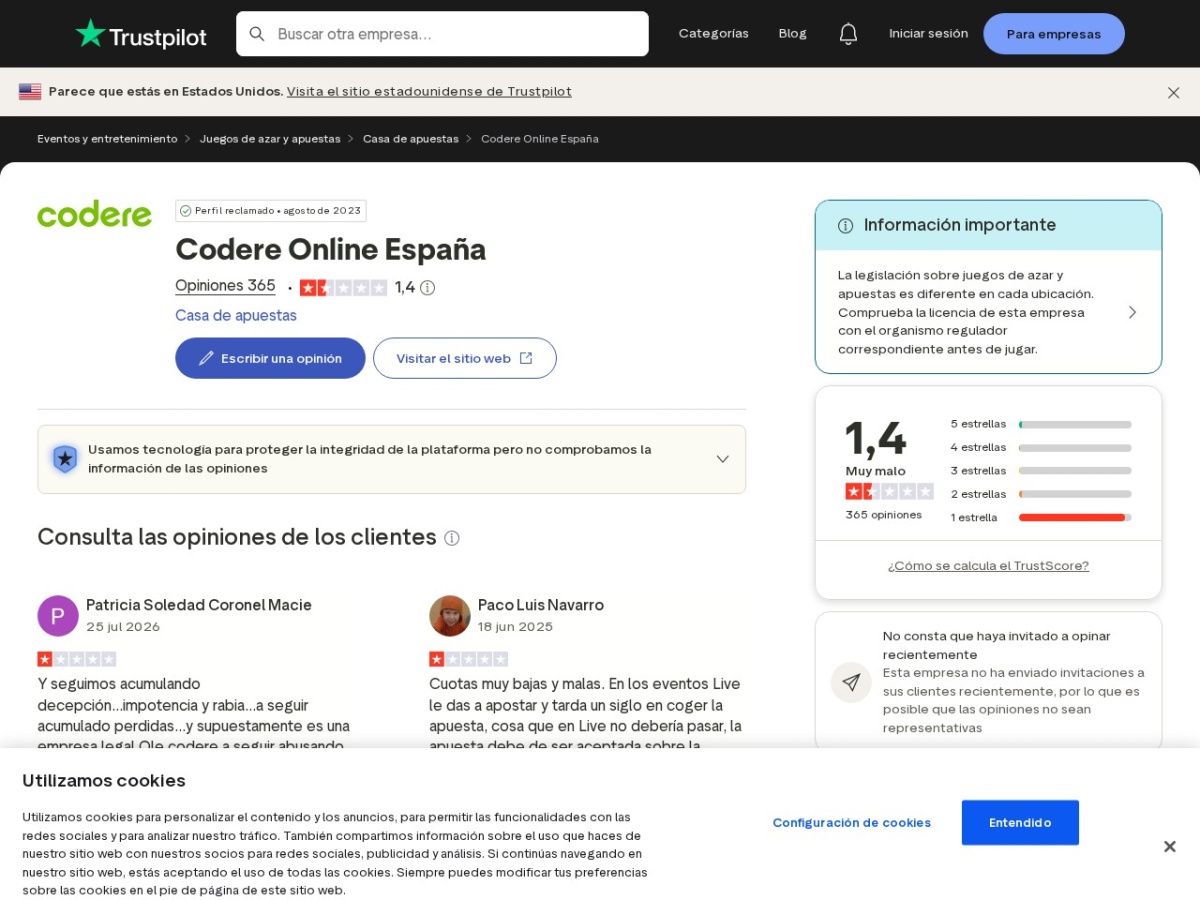 Captura contextual del perfil público de opiniones
